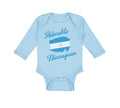 Long Sleeve Bodysuit Baby Adorable Nicaraguan Nicaragua Boy & Girl Clothes