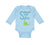 Long Sleeve Bodysuit Baby Green Dinosaur Dino Little Sister Saurus Cotton - Cute Rascals