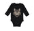 Long Sleeve Bodysuit Baby Wolf Head Boy & Girl Clothes Cotton