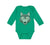 Long Sleeve Bodysuit Baby Wolf Head Boy & Girl Clothes Cotton