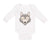 Long Sleeve Bodysuit Baby Wolf Head Boy & Girl Clothes Cotton