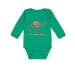 Long Sleeve Bodysuit Baby Camel Shadow A Boy & Girl Clothes Cotton - Cute Rascals