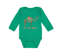 Long Sleeve Bodysuit Baby Camel Shadow A Boy & Girl Clothes Cotton - Cute Rascals