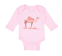 Long Sleeve Bodysuit Baby Camel Shadow A Boy & Girl Clothes Cotton - Cute Rascals