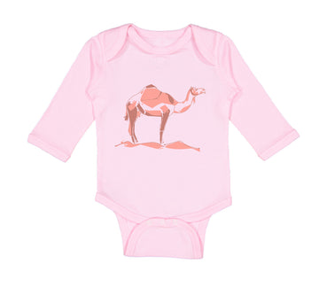 Long Sleeve Bodysuit Baby Camel Shadow A Boy & Girl Clothes Cotton