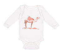 Long Sleeve Bodysuit Baby Camel Shadow A Boy & Girl Clothes Cotton - Cute Rascals