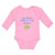 Long Sleeve Bodysuit Baby So Much Fun in The Ocean Fish with Closed Eyes Cotton