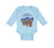 Long Sleeve Bodysuit Baby Glacier National Park Funny Humor Boy & Girl Clothes - Cute Rascals