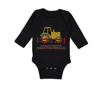 Long Sleeve Bodysuit Baby Locally Grown Fresh from The Farm Boy & Girl Clothes