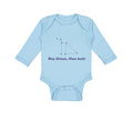 Long Sleeve Bodysuit Baby Hey Orion Nice Belt! Planets Space Boy & Girl Clothes