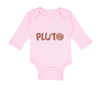 Long Sleeve Bodysuit Baby Pluto Planets Space Boy & Girl Clothes Cotton