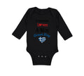 Long Sleeve Bodysuit Baby Everyone Loves A Nice Greek Boy Greece Greeks Cotton