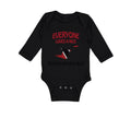 Long Sleeve Bodysuit Baby Loves Nice Trinidadian Trinidad Tobago Cotton