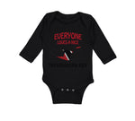 Long Sleeve Bodysuit Baby Loves Nice Trinidadian Trinidad Tobago Cotton