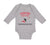 Long Sleeve Bodysuit Baby Loves Nice Trinidadian Trinidad Tobago Cotton