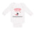 Long Sleeve Bodysuit Baby Loves Nice Trinidadian Trinidad Tobago Cotton