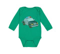 Long Sleeve Bodysuit Baby Police Car Little Boy & Girl Clothes Cotton