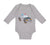 Long Sleeve Bodysuit Baby Police Car Little Boy & Girl Clothes Cotton