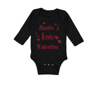 Long Sleeve Bodysuit Baby Auntie S Little Valentine Aunt Boy & Girl Clothes - Cute Rascals