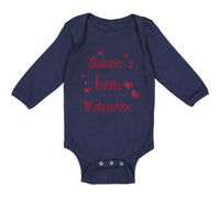 Long Sleeve Bodysuit Baby Auntie S Little Valentine Aunt Boy & Girl Clothes - Cute Rascals