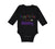 Long Sleeve Bodysuit Baby Happy Birthday to My Daddy Dad Father Style C Cotton - Cute Rascals