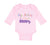 Long Sleeve Bodysuit Baby Happy Birthday to My Daddy Dad Father Style C Cotton - Cute Rascals