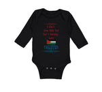 Long Sleeve Bodysuit Baby I Can T Even Walk Yet but I Already Love Palestine - Cute Rascals