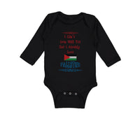 Long Sleeve Bodysuit Baby I Can T Even Walk Yet but I Already Love Palestine - Cute Rascals