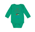 Long Sleeve Bodysuit Baby I Can T Even Walk Yet but I Already Love Palestine