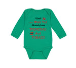 Long Sleeve Bodysuit Baby I Can T Even Walk Yet Already Love Trinidad and Tobago - Cute Rascals