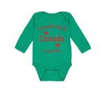 Long Sleeve Bodysuit Baby Somebody in Canada Loves Me Boy & Girl Clothes Cotton