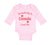 Long Sleeve Bodysuit Baby Somebody in Canada Loves Me Boy & Girl Clothes Cotton