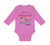 Long Sleeve Bodysuit Baby Made in America with Jamaican Parts Boy & Girl Clothes
