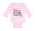 Long Sleeve Bodysuit Baby Made in America with Venezuelan Parts Cotton