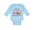 Long Sleeve Bodysuit Baby Made in America with Romanian Parts Boy & Girl Clothes