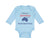 Long Sleeve Bodysuit Baby Made in America with Australian Parts Cotton
