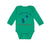 Long Sleeve Bodysuit Baby Made in America with Chamorro Guam Parts Cotton