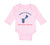 Long Sleeve Bodysuit Baby Made in America with Chamorro Guam Parts Cotton