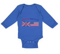 Long Sleeve Bodysuit Baby British American Boy & Girl Clothes Cotton - Cute Rascals