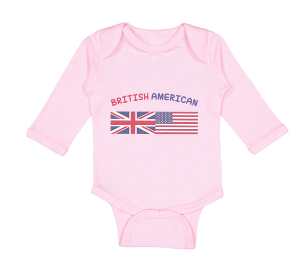 Long Sleeve Bodysuit Baby British American Boy & Girl Clothes Cotton - Cute Rascals