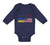 Long Sleeve Bodysuit Baby Ukrainian American Boy & Girl Clothes Cotton