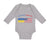 Long Sleeve Bodysuit Baby Ukrainian American Boy & Girl Clothes Cotton