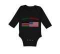Long Sleeve Bodysuit Baby Kenyan American Boy & Girl Clothes Cotton