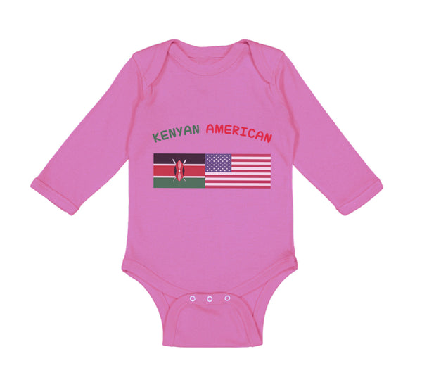 Long Sleeve Bodysuit Baby Kenyan American Boy & Girl Clothes Cotton