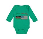 Long Sleeve Bodysuit Baby Kenyan American Boy & Girl Clothes Cotton