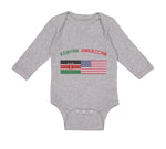 Long Sleeve Bodysuit Baby Kenyan American Boy & Girl Clothes Cotton