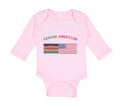 Long Sleeve Bodysuit Baby Kenyan American Boy & Girl Clothes Cotton