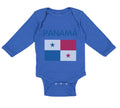 Long Sleeve Bodysuit Baby Panam Panama Boy & Girl Clothes Cotton