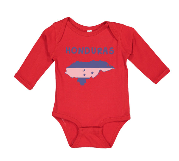 Long Sleeve Bodysuit Baby Honduras Boy & Girl Clothes Cotton - Cute Rascals