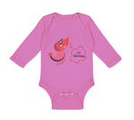 Long Sleeve Bodysuit Baby Funny Shrimp Saying Lil Shrimp Seafood Cotton - Cute Rascals